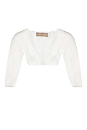 Coprispalle in cotone bianco LA STUPENDERIA KIDS | 2SJSS72.
